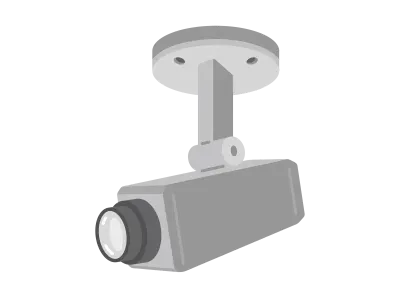 防犯カメラのイラスト