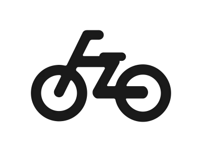 自転車のアイコンのイラスト