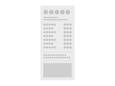 お買い物レシートのイラスト