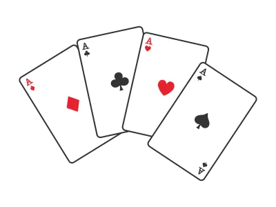 トランプのカードのイラスト