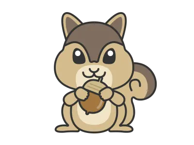 リスのイラスト