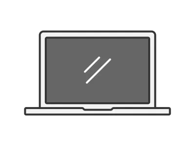 ノートパソコンのアイコン