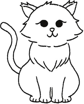 색칠공부고양이