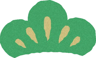 손그림 일본풍 신년