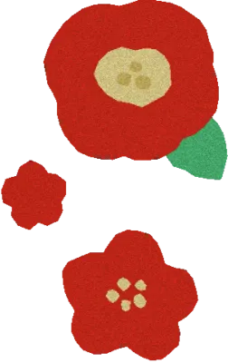 손그림 일본풍 신년