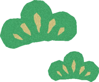 손그림 일본풍 신년