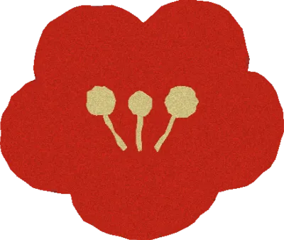 손그림 일본풍 신년