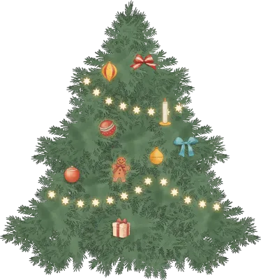 크리스마스 트리 일러스트