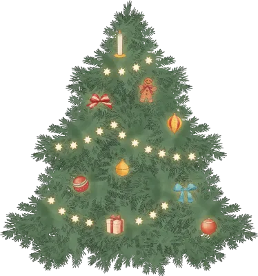 크리스마스 트리 일러스트