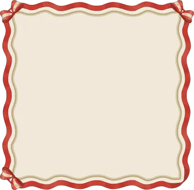 빈티지 리본 편지지