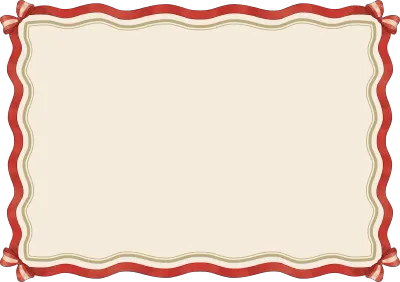 빈티지 리본 편지지