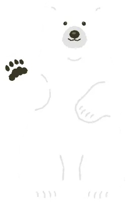 북극 귀여운 북극곰 폴라베어 흰곰 polar bear