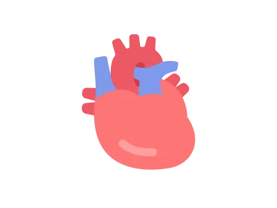 心臓のアイコンのイラスト