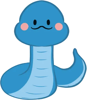 청뱀 캐릭터 정면