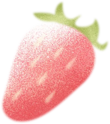 드로잉 딸기 일러스트