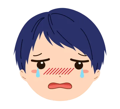 男の子の顔のイラスト素材