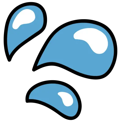 물방물 바다 해양 귀여운 아이콘