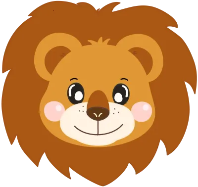 사자얼굴