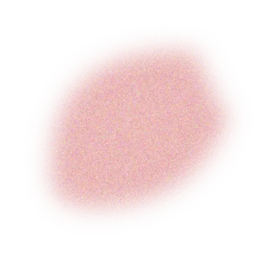 블러와 그레인 질감의 꽃