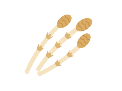 山菜のつくしのイラスト