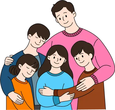 다자녀가족_안심,행복