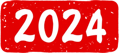 New Year's stamp for the Year of the Dragon, 2024 A.D.