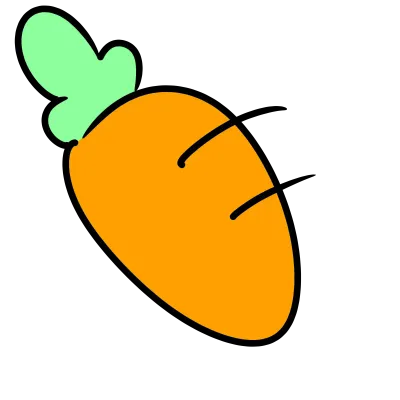 만두, 당근, 캐릭터