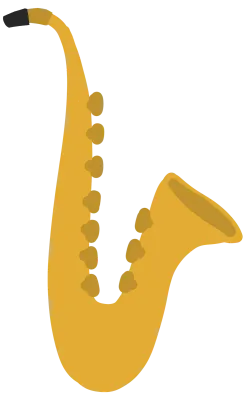 색소폰 그림