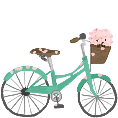 봄 자전거