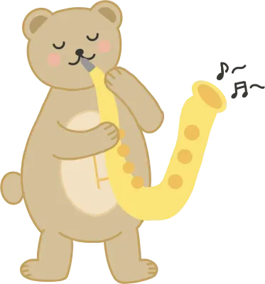 색소폰 일러스트