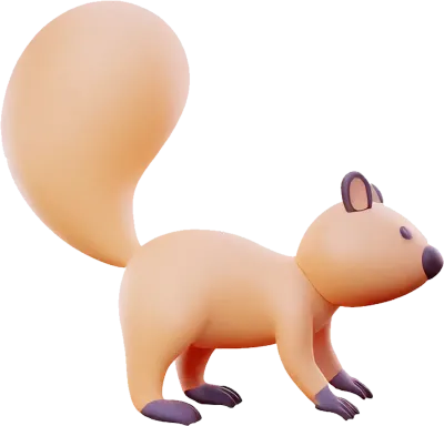 다람쥐_3D