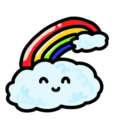 무지개 구름