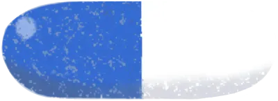 병원, 약국에서 처방되는 알약 캡슐약, 영양제 손그림 일러스트