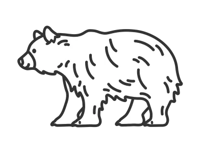 熊のイラスト