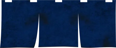 질감이 있는 일본풍 커텐