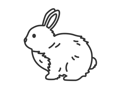 ウサギのイラスト