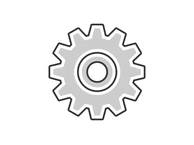 歯車のアイコンイラスト