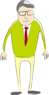 Graduation male teacher pattern