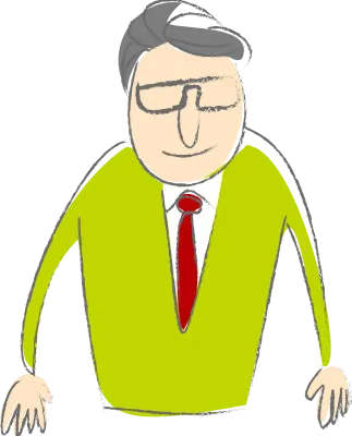 Graduation male teacher pattern