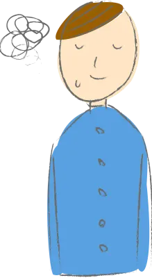 Graduation boy pattern, drawing by analog taste