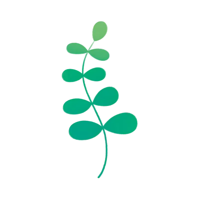 花とチューリップと草 ビビット