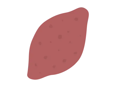 サツマイモのイラスト