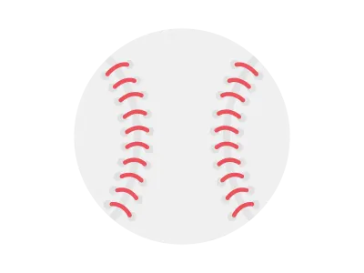 野球ボールのイラスト