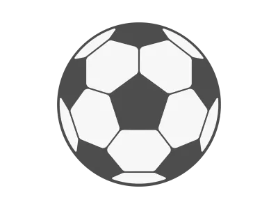 サッカーボールのイラスト