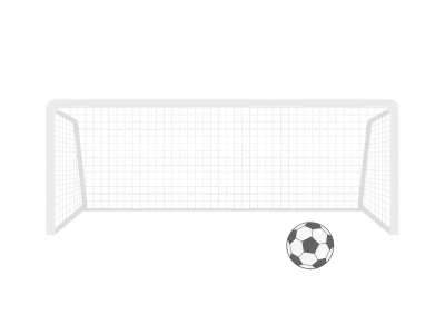 サッカーゴールのイラスト