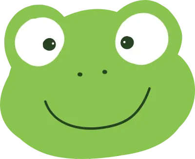 여러 동물의 동글동글한 얼굴