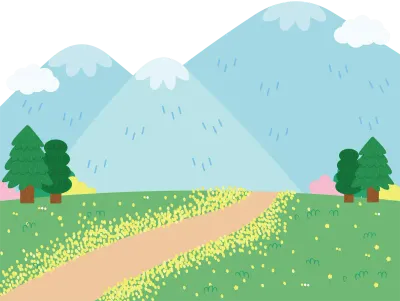 봄배경, 산배경, 자연