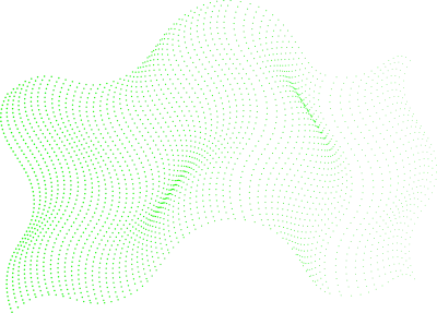 점 웨이브 파장 사각형
