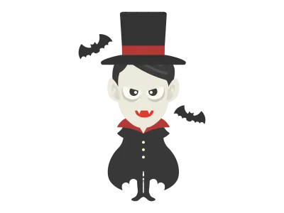 ヴァンパイアのイラスト