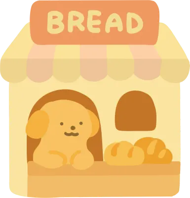 강아지 빵집